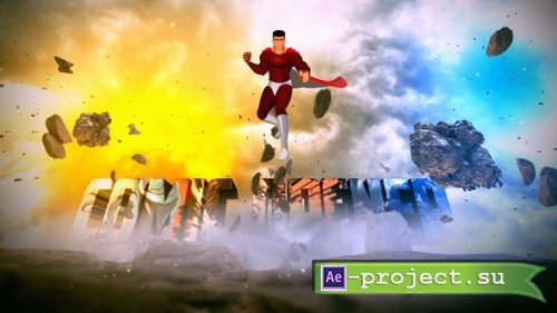 Videohive - Superhero Comic Opener - 44087846 - Project for After Effects