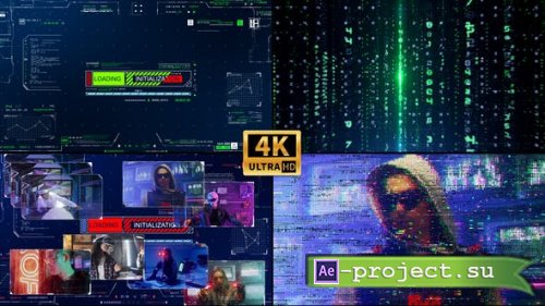 Videohive - Digital System Intro - 39529011 - Project for After Effects