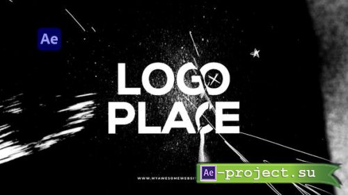 Videohive - Grunge Logo Brush Scribble - 44238884 - Project for After Effects