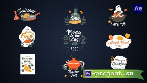 Videohive - Cooking titles [After Effects] - 44241963 - Project for After Effects