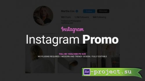 Videohive - Instagram Promo - 44111146 - Project for After Effects