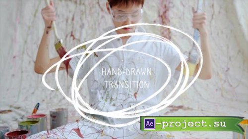 Videohive -  Drawn Transition - 44190429 - Project for After Effects