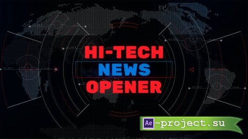 Videohive - Hi-Tech News Opener - 44272934 - Project for After Effects