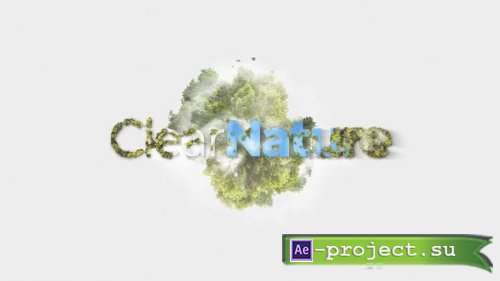 Videohive - Clear Nature - Logo Text Reveal - 33896067 - Project for After Effects
