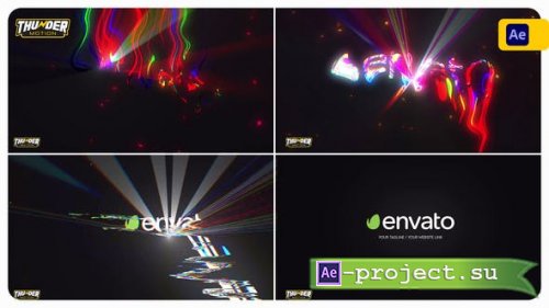 Videohive - Colorful Glitch Logo Reveal - 43616566 - Project for After Effects