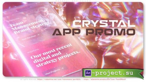 Videohive - Crystal App Promo - 44283811 - Project for After Effects