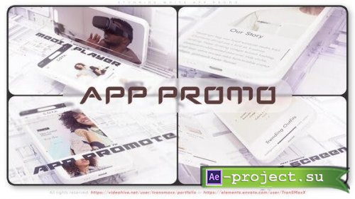 Videohive - Stunning White App Promo - 44290219 - Project for After Effects