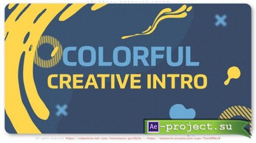 Videohive - Colorful Creative Intro - 44256226 - Project for After Effects