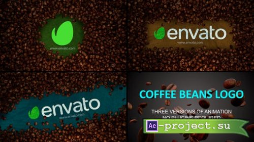 Videohive - Coffee Beans Logo - 44155371 - Project for After Effects