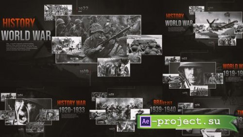 Videohive - War Slideshow  - 38155364 - Project for After Effects