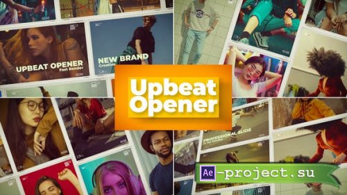 Videohive - Upbeat Opener - 44286165 - Project for After Effects