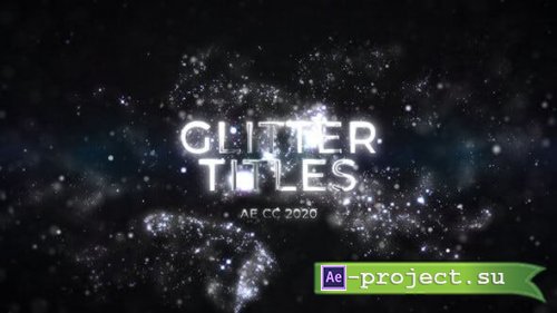 Videohive - Luxury Silver Glitter Titles - 44317131 - Project for After Effects
