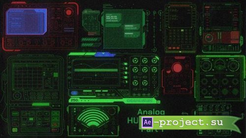 Videohive - Analog HUD UI Pack 1 - 44358868 - Project for After Effects