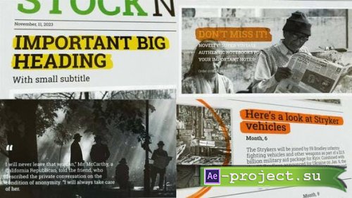 Videohive - Newspaper Investigation Project - 43443245 - Project for After Effects