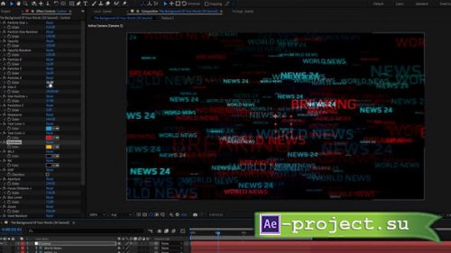 Videohive - Words Background After Effects - 44381834 - Project for After Effects