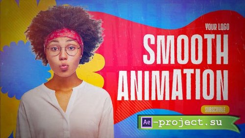 Videohive - Youtube Blog Intro I Colorful Opener I Podcast Intro - 44291929 - Project for After Effects