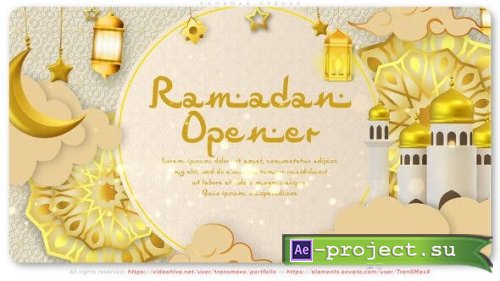 Videohive - Ramadan Opener - 44326819 - Project for After Effects