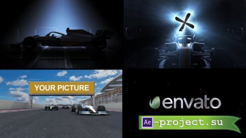 Videohive - F1 Car Logo Reveal 2 - 44326349 - Project for After Effects