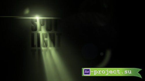 Videohive - Spotlight Movie Title Opener - 40994907 - Project for After Effects