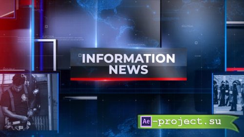 Videohive - Information News  - 30270230 - Project for After Effects
