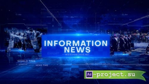 Videohive - Information News - 25415238 - Project for After Effects