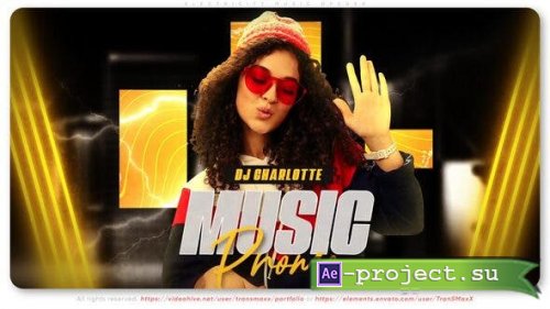 Videohive - Electricity Music Opener - 44319270 - Project for After Effects