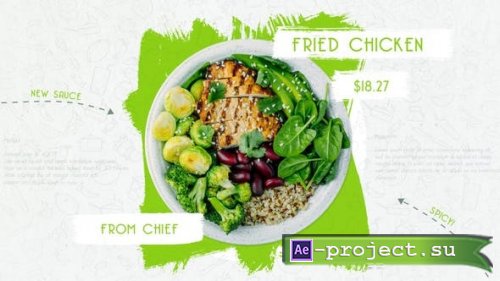 Videohive - Food Slideshow - 44422431 - Project for After Effects