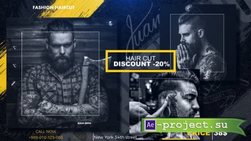 Videohive - BarberShop Slideshow - 26560349 - Project for After Effects