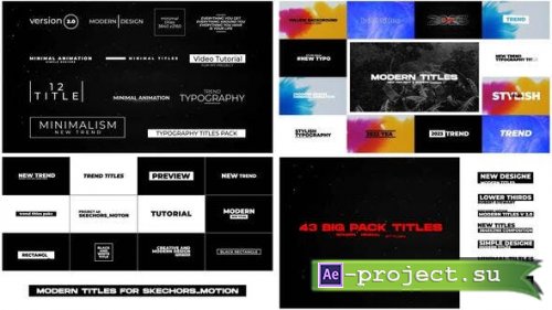 Videohive - Big Pack Titles | After Effects - 44442082 - Project for After Effects