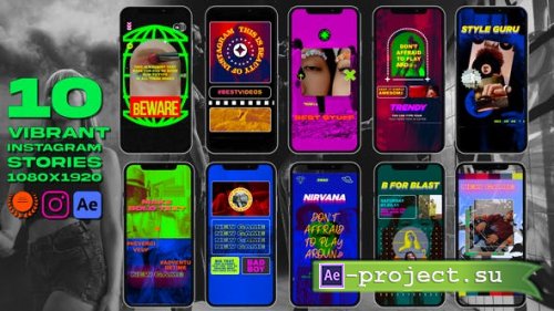 Videohive - Instagram Vibrant Reel - 43996745 - Project for After Effects