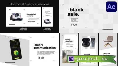 Videohive - Black Sale | After Effects - 44421935 - Project for After Effects