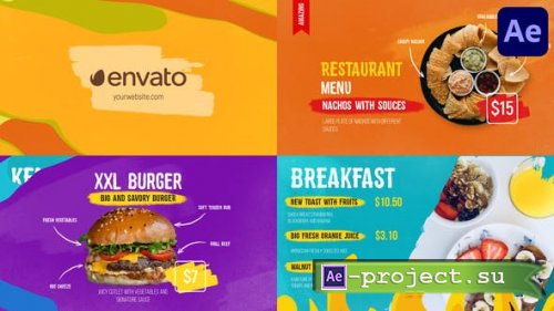 Videohive - Restaurant Menu | After Effects - 44422485 - Project for After Effects