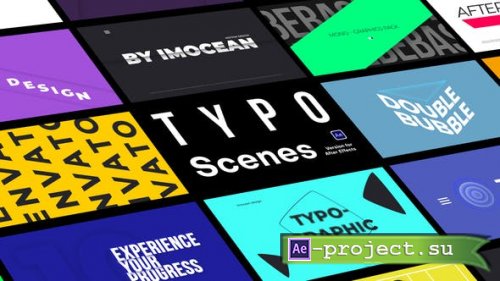 Videohive - Typo Scenes - 44452271 - Project for After Effects