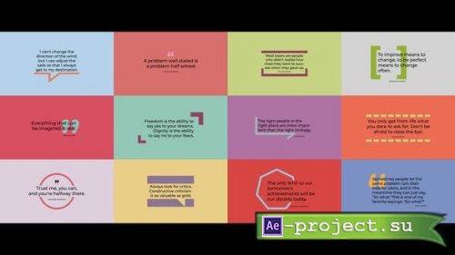 Videohive - Quotes Titles 4.0 | After Effects - 44502848 - Project for After Effects