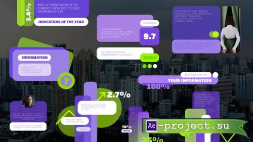 Videohive - Infographics Titles - 44489716 - Project for After Effects