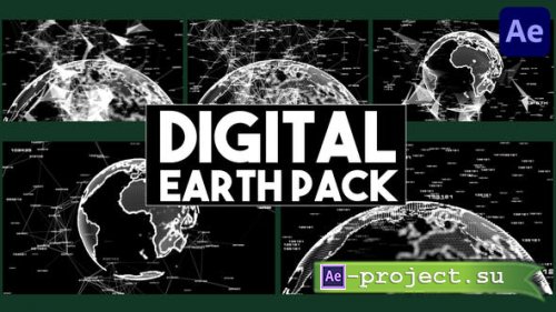Videohive - Digital Earth Pack for After Effects - 44502496 - Project for After Effects