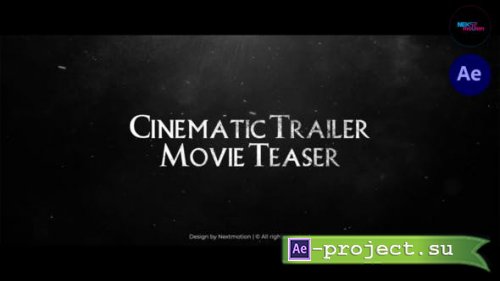 Videohive - Cinematic Trailer | Movie Teaser - 43553253 - Project for After Effects