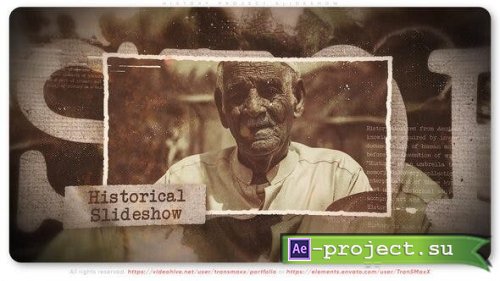 Videohive - History Project Slideshow - 44457445 - Project for After Effects