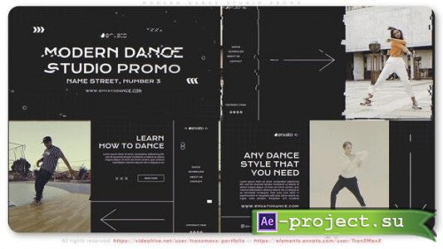 Videohive - Modern Dance Studio Promo - 44444282 - Project for After Effects
