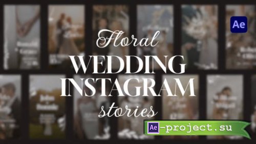 Videohive - 16 Floral Wedding Stories - 44269779 - Project for After Effects