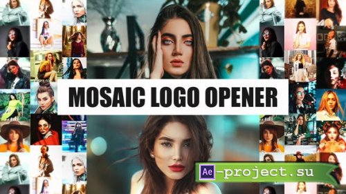 Videohive - Mosaic Logo Opener I Fast Dynamic Intro - 44523711 - Project for After Effects
