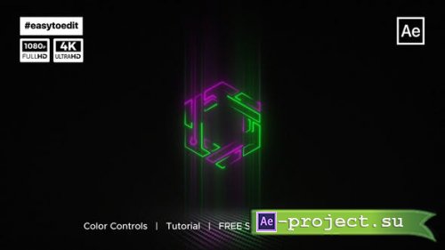 Videohive - Glitch Logo Reveal - 44512148 - Project for After Effects