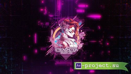 Videohive - Shockwave Cyber Logo Animation - 44526605 - Project for After Effects
