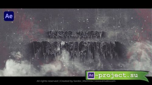 Videohive - Horror Cinematic Trailer Titles - 44571915 - Project for After Effects