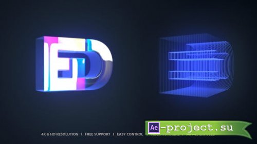 Videohive - Extrude Lines Logo Reveal - 44574554 - Project for After Effects