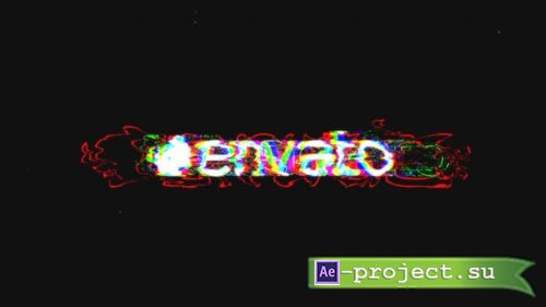 Videohive - Glitch Logo Intro 2 in 1 - 44550479 - Project for After Effects