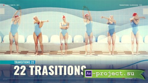 Videohive - Transitions - 44542292 - Project for After Effects