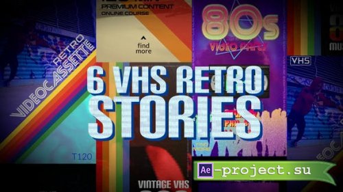 Videohive - VHS Retro Stories - 44528086 - Project for After Effects