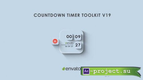 Videohive - Countdown Timer Toolkit V19 - 44620760 - Project for After Effects