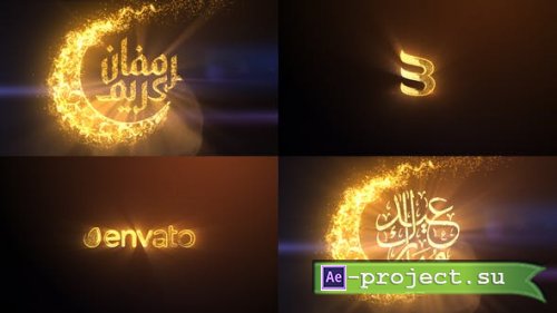 Videohive - Ramadan & Eid Logo Reveal - 44637917 - Project for After Effects